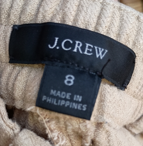JCrew Two-Tone Linen Blend Cargo Pants_8 - Picture 10 of 11